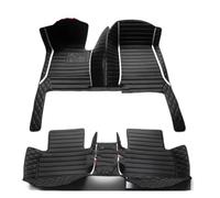 Set di tappetini auto Tappetini Per Auto Tappetini Poggiapiedi Coperture Per Ricambi Auto Per Q7 4M 5 Posti 2024 2025(Black white)