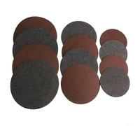 Set di tappetini circolari in feltro double-face, sottobicchieri reversibili, per interni ed esterni, protezione assorbente, per pavimenti e superfici, confezione da 12 in 3