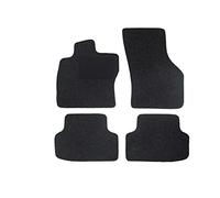 Set di tappetini compatibile per Honda Civic V, tipo EG, EH 3 türig(anno di costruzione 1991-1995), Robust anthrazit | 4 pz. | Bordo nero