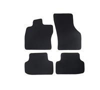 Set di tappetini compatibile per Opel Manta A, tipo 58, 59 (anno di costruzione 1970-1975), Classic schwarz | 4 pz. | Bordo grigio