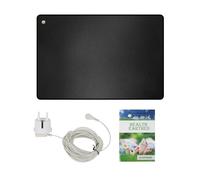 Set di tappetini da terra con cavo di messa a terra, tappetino per mouse a terra, antistatico, tappetino da terra per sotto la scrivania, tavolo, divano, tappetino da yoga (60 x 90 cm)