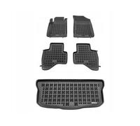 Set di tappetini e stuoie si adatta per Citroen C1 II. anno: 2014 - Toyota AYGO