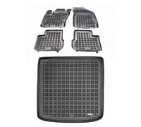 Set di tappetini e stuoie si adatta per Fiat TIPO SW. piano superiore del bagagl