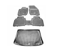 Set di tappetini e stuoie si adatta per Ford EDGE II. anno: 2016 -
