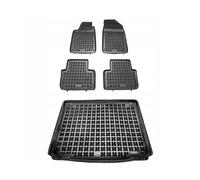 Set di tappetini e stuoie si adatta per Peugeot 407 Berlina 4 porte. anno: 2004