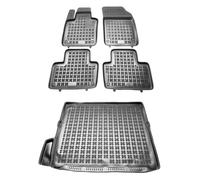 Set di tappetini e stuoie si adatta per Volvo XC90 II. anno: 2015 -