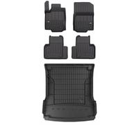 SET di tappetini in gomma 3D Mercedes GLS X166 2015-2019 con