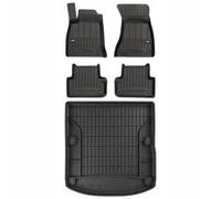Set di tappetini in gomma 3D per Audi A4 B9 Berlina 2015-