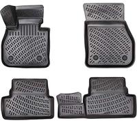 Set di tappetini in gomma 3D per Audi Q3 (8U) 2011-2018, bordo extra alto 5 cm