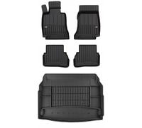 Set di tappetini in gomma 3D per Mercedes C W205 Berlina 2014-2021