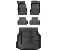 Set di tappetini in gomma 3D per Mercedes CLK C209 Coupé 2002-2010