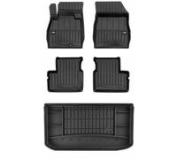 Set di tappetini in gomma 3D per Nissan Micra K13 HB 2010-2016