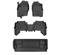 Set di tappetini in gomma 3D per Nissan Pathfinder 3 2005-2013 a 7 posti