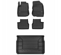 SET di tappetini in gomma 3D per Peugeot 208 1 HB 2012-2019 bs