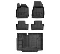 SET di tappetini in gomma 3D per Renault Clio E-Tech 5 HB dal 2019-
