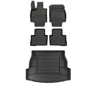 SET di tappetini in gomma 3D per Toyota RAV4 5 Hybrid dal 2019-