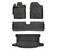 SET di tappetini in gomma 3D per Toyota Yaris 3 Active HB 2013-2018 g