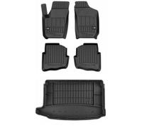 SET di tappetini in gomma 3D per VW Polo 4 HB 2001-2009 g 5dr