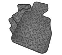 Set di tappetini in gomma compatibile per Ford Mondeo (MK 3) (anni 2000-2006) Tappetini su misura, resistenti, impermeabili, antiscivolo