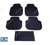 Set Di Tappetini In Gomma Neri Per Honda Jazz