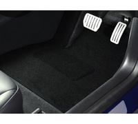Set di tappetini per auto compatibili con Jaguar F-Pace (dal 2016 in poi) in velluto, con battitacco, antiscivolo, tappetini su misura