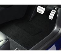 Set di tappetini per auto compatibili con Volvo V50 per veicoli automatici, in velluto, con battitacco, antiscivolo, tappetini su misura