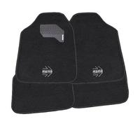 Set di Tappetini per Auto MOMO MOMLCM015BW Bianco/Nero 4 uds