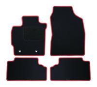 Set di Tappetini per Auto OCC Motorsport OCCTY0001RD Nero Toyota Auris [2007-
