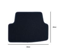 Set di Tappetini per Auto OCC Motorsport OCCVW0022 Nero 5 Pezzi
