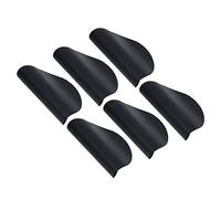 Set di Tappetini per Barbecue Rotondi, Non Tossici, Rivestiti in PTFE,