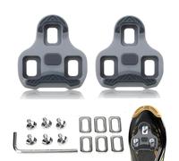 Set di tappetini per bicicletta compatibili con look Keo Bike, 4,5° MTB Pedalate Road Cleats Set di accessori per bicicletta, per bici da corsa, ciclismo, gare in bici da competizione (grigio)