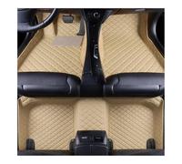 Set di tappetini per Passat B5 2003 2004 2005 2006 2007 Tappetini per Interni per Auto Resistenti alle intemperie Set di tappetini (Beige)