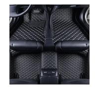 Set di tappetini per Passat B5 2003 2004 2005 2006 2007 Tappetini per Interni per Auto Resistenti alle intemperie Set di tappetini (Nero Bianco)