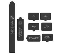 Set di tappi antipolvere in silicone 8pcs Per XBOX Serie S X Console Accessori Set di protezioni antipolvere Tappo per polvere Filtro antipolvere Foglio di polvere Copertura antipolvere