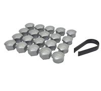 Set di tappi di bloccaggio per VOLVO S60 S80 S90 V60 V90 XC40 XC60 XC90 POLESTAR (tipo piccolo, grigio lega)