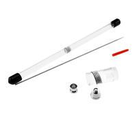 Set di tappi di ricambio per ugello ad ago per aerografo Micro Trader da 0,5 mm
