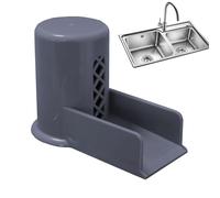 Set di tappi di sfiato universali per lavastoviglie, in silicone, estensore per beccuccio anti-ruggine, copertura per bocchetta 'aria con rampa, accessori per lavastoviglie per lavello da cucina