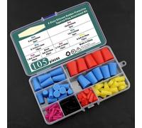 Set Di Tappi In Silicone Ad Alta Temperatura Da 105 Pezzi In 8 Misure