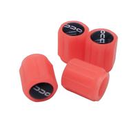 Set di tappi OCC Motorsport OCCLEV001 4 Unità Fluorescente Rosso