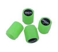 Set di tappi OCC Motorsport OCCLEV002 4 Unità Fluorescente Verde