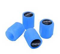 Set di tappi OCC Motorsport OCCLEV004 4 Unità Fluorescente Azzurro