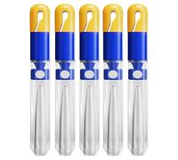 Set di tappi per bobber in silicone - supporto galleggiante 5x, sedili scorrevoli alla deriva | Pratico connettore per sartiame del crappie, attrezzatura da a