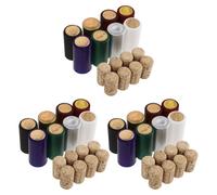 Set Di Tappi Per Bottiglie Termoretraibili Copri Bottiglia Vino Tappo Sughero