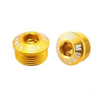 Set di tappi per pedali per bicicletta, M14 x P1, 0 coperture antipolvere per 2 pedali della bicicletta (6,5 mm)