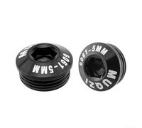 Set di tappi per pedali per bicicletta, M14 x P1, 0 coperture antipolvere per 2 pedali della bicicletta (5 mm)