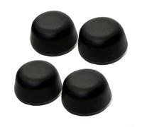 Set di tappi per ruota in gomma nera FTC5414 design impermeabile (4 pezzi) | Gomma impermeabile, blocca sporco fango, sabbia, protegge i cuscinetti dell'asse, adatto per modelli dal 1993 in poi