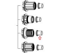 Set di tappi terminali posteriori per ZM2SL/ZR1 Microspline
