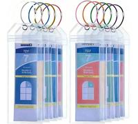 Set di targhette da viaggio per valigia da crociera in PVC trasparente e durevole, perfetto per le crociere Royal Caribbean e Celebrity Cruises - un accessorio indispensabile per gli appassionati di v