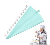 Set di tasche a, 13 pezzi per alimenti riutilizzabili, in PP di qualità e sacchetti in TPU, kit completo di decorazione per torte, biscotti, tartufi al Chocola