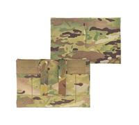Set di Tasche Laterali Tattiche MOLLE 6x9, Tasca per Fissaggio Al Giubbotto | Nylon, Tessuto elasticizzato in 4 direzioni, Imbottitura EVA integrata, Imbottitura ispessita da 13,1 mm